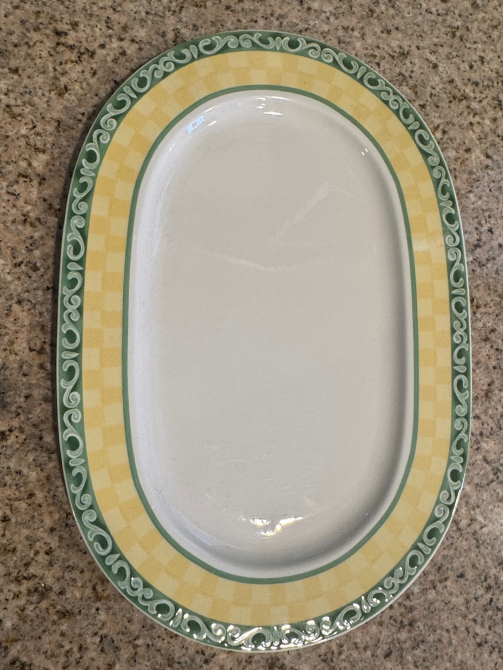 Villeroy & Bosh Switch Summerhouse Oval Serving Platter
